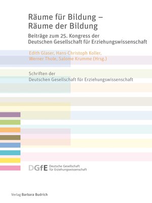 cover image of Räume für Bildung – Räume der Bildung